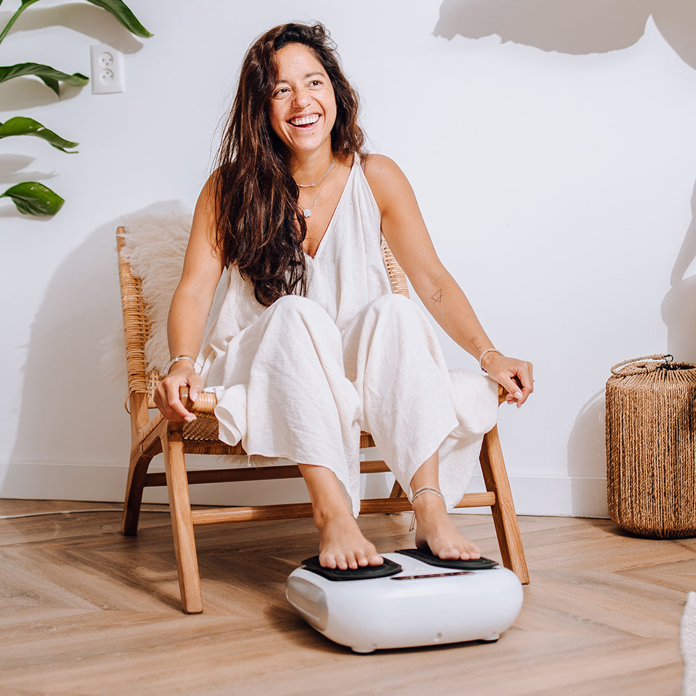 VibroShi - Voetmassage Trilplaat met Shiatsu